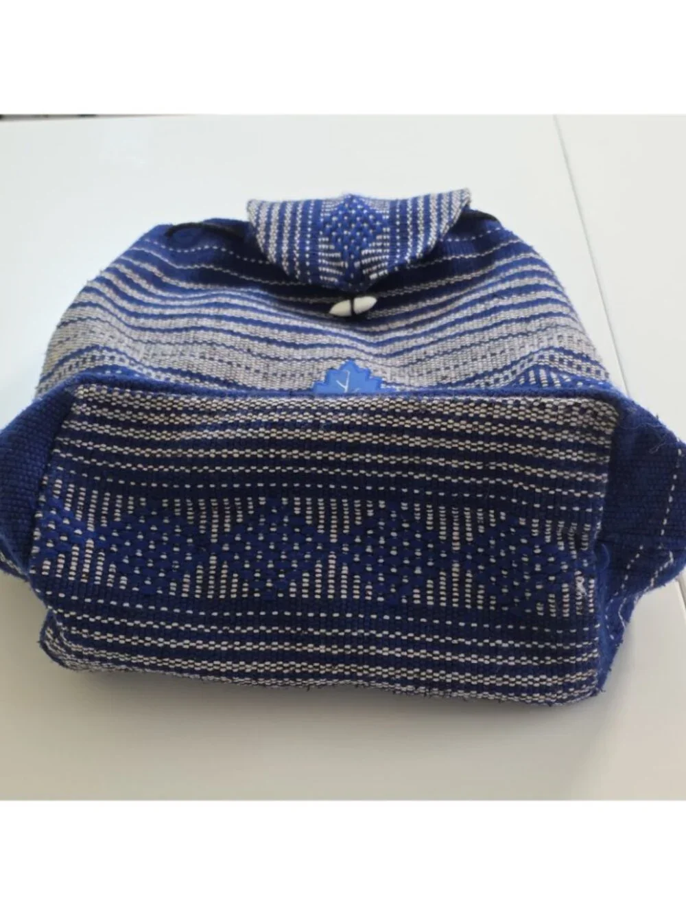 Vintage Toronto Maple Leafs Woven Baja Backpack Rucksack Drawstring Toggle Close
